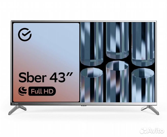 Телевизор Sber 43 Full HD новый