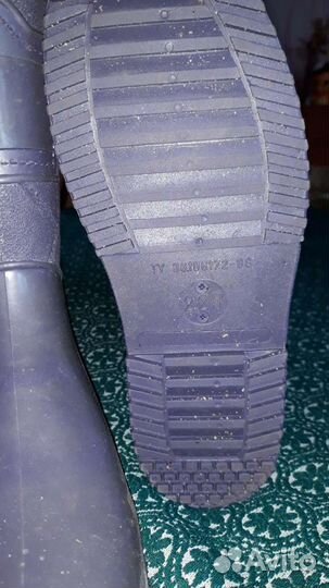 Сапожки резиновые