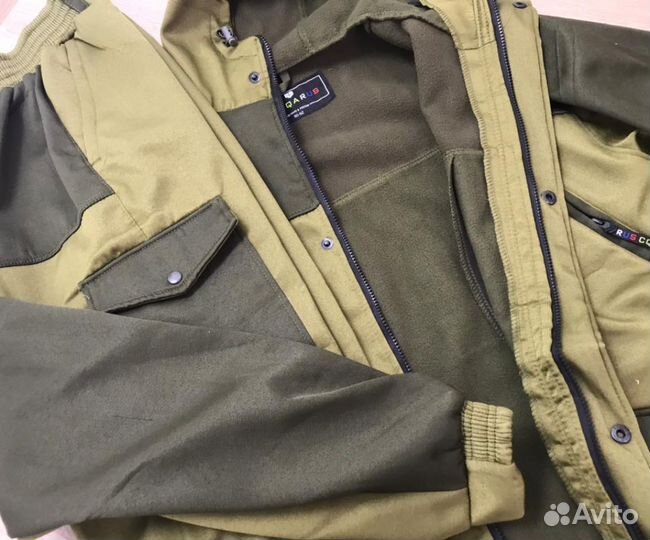 Костюм Горка на флисе хаки