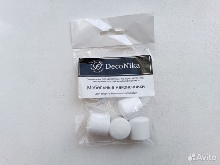 Наконечники/протекторы для мебельных ножек 16мм