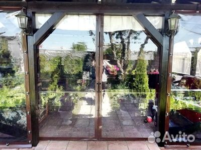 Мягкие окна на террасу