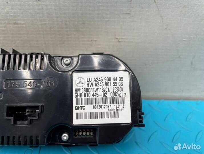 Блок климата Mercedes-Benz B-Class W246 270.910