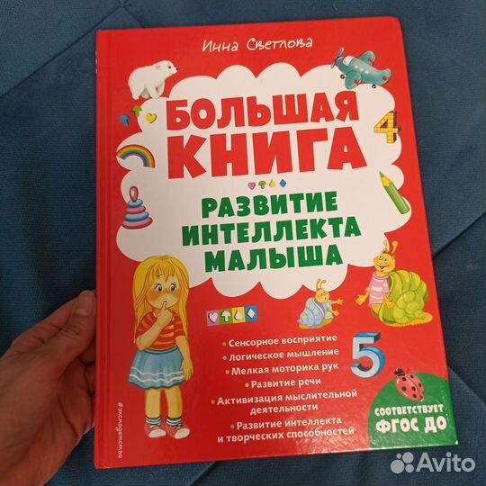 Большая книга развития интеллекта малыша Светлова