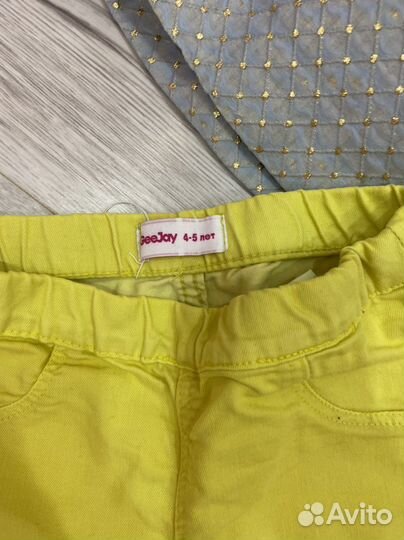 Вещи для девочки пакетом 110,116