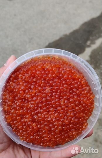 Красная икра горбуши фасовка по 0,5