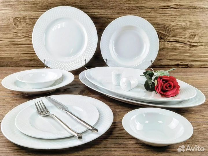 Сервиз в стиле Villeroy&Boch Radiance White