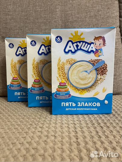 Агуша. Детская молочная каша