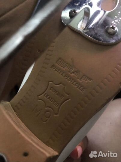 Коньки graf. M9. 17 см по стельке