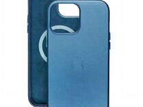 Чехол для iPhone 14 Plus Leather Case с MagSafe (Г