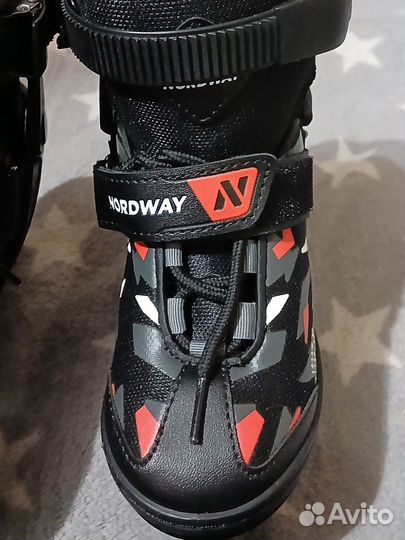 Коньки детские раздвижные nordway slide 26-31