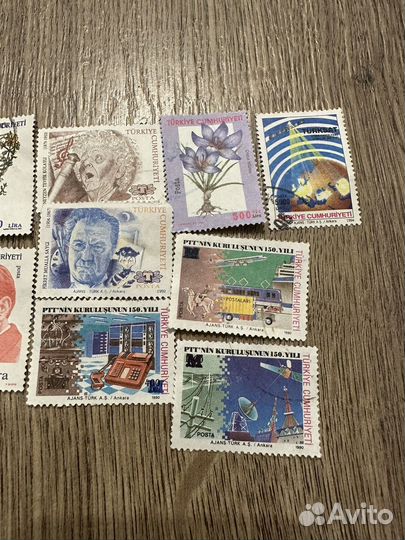 Почтовые марки Турции