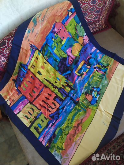 Платок женский шелковый