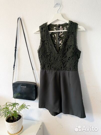 Комбинезон женский с шортами 42 44 кружево