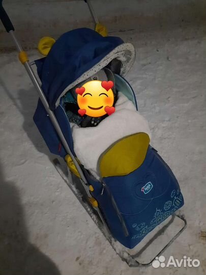 Санки коляска