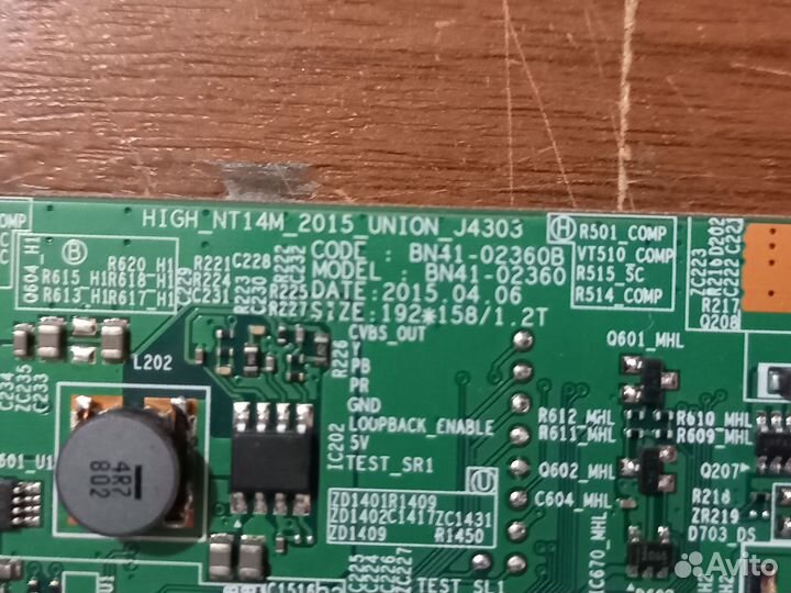 Разбор Samsung UE32j4710AK