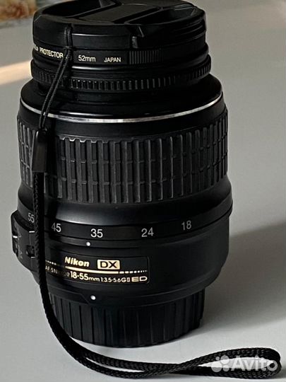 Объектив Nikon DX. AF-S nikkor 18-55mm 1:3,5-5,6