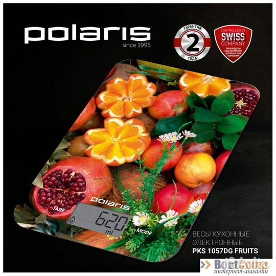 Весы кухонные polaris PKS 1057DG