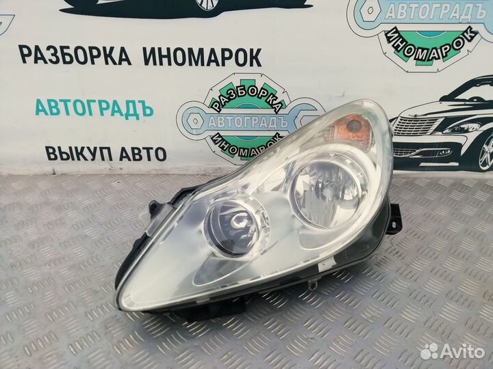 Фара левая Opel Corsa D 2008г