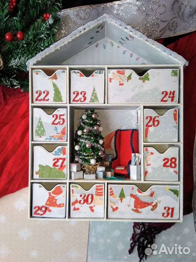 Адвент календарь детский
