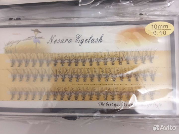 Ресницы для наращивания пучки