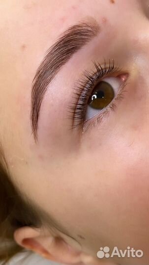 Комплекс ламинирование ресниц+Д/У бровей