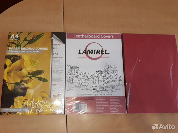 Обложки для переплета всех форматов