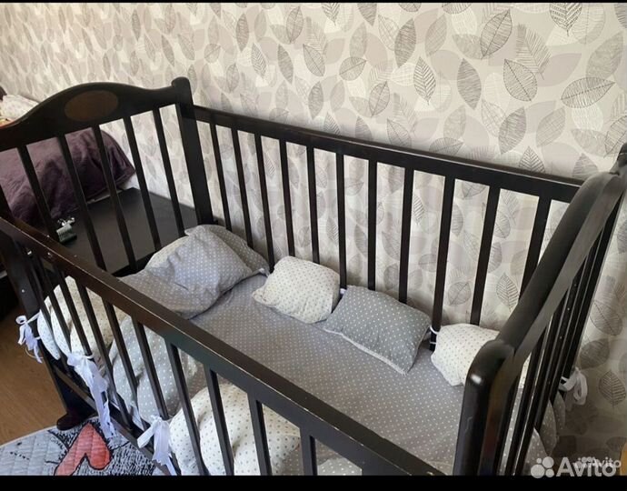 Детская кровать качалка
