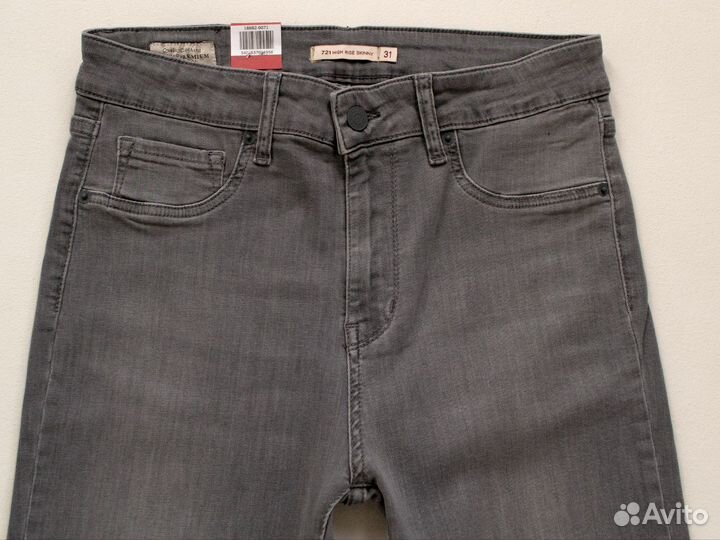 Летние Джинсы Levis 721 Original серые