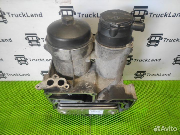 Корпус масляного фильтра в сборе с теплообменником