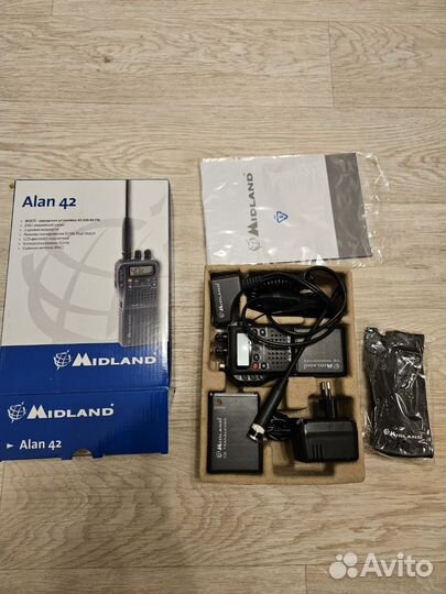 Рация Midland alan 42 новая