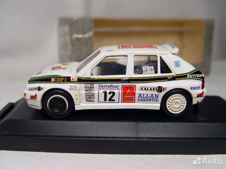 Модель авто lancia super delta baroni масштаб 1/43