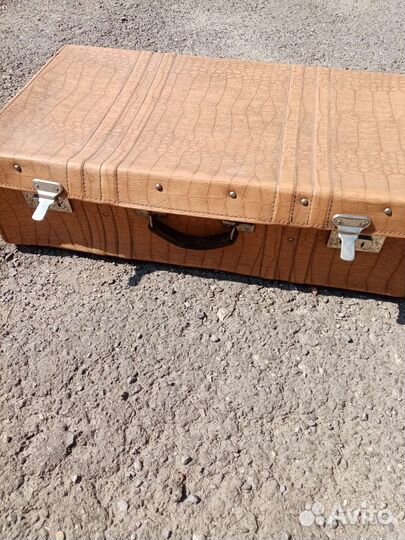 Кожаный чемодан СССР