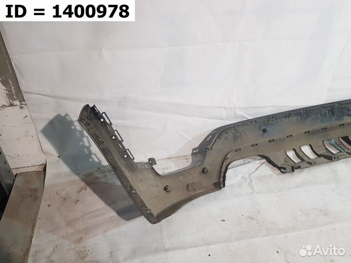 Спойлер заднего бампера Kia Rio