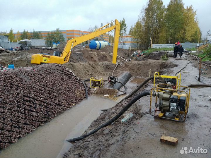 Иглофильтры Водопонижение