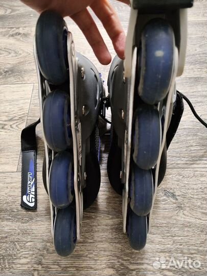 Коньки роликовые раздвижные Larsen р. 29-32