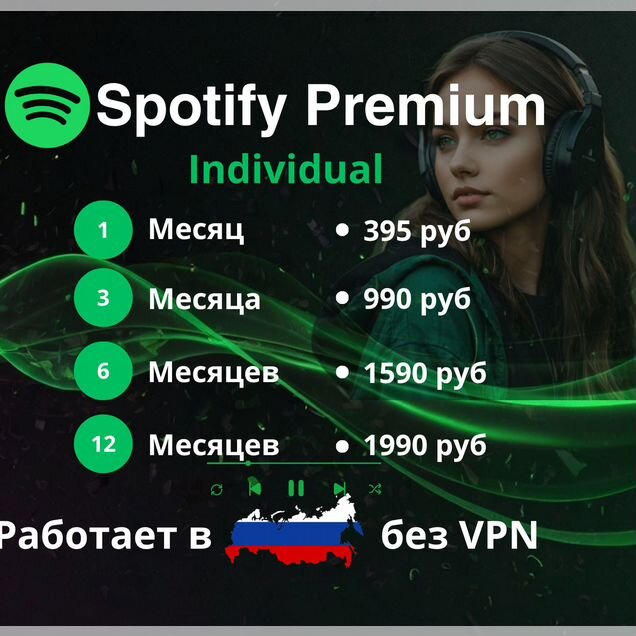 Spotify Premium постоплата