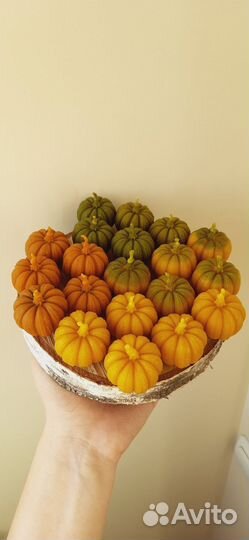 Свечи восковые Тыковки