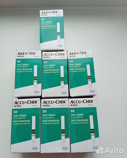 Тест полоски акку чек актив