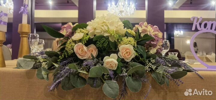Свадебный декор, искусственные цветы, арка продажа
