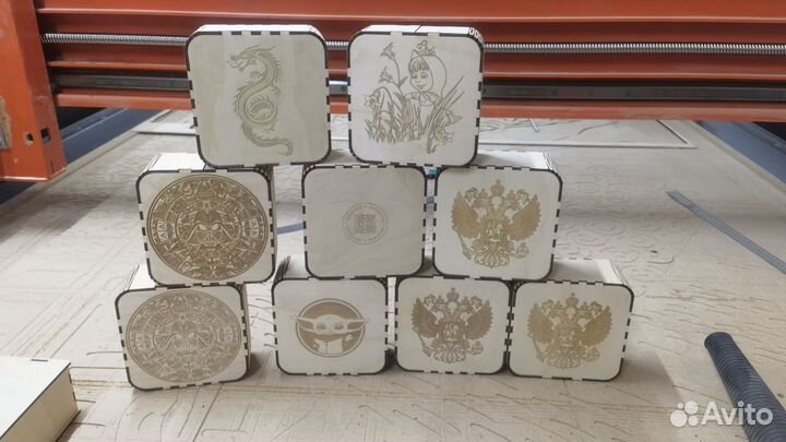 Лазерная резка фанеры