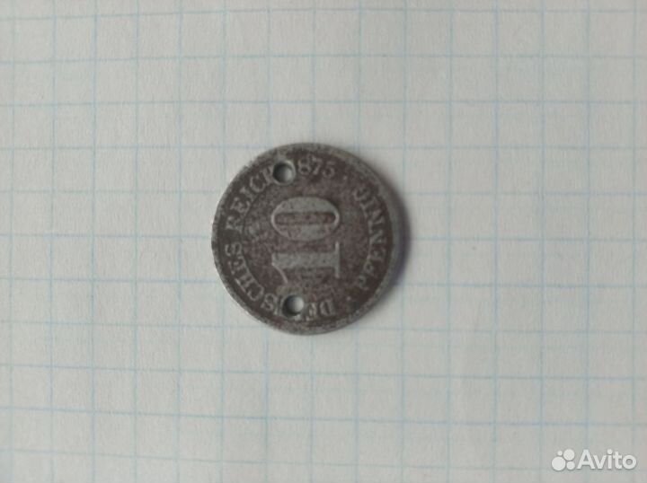 Кулон янтарь СССР с серебряным ушком