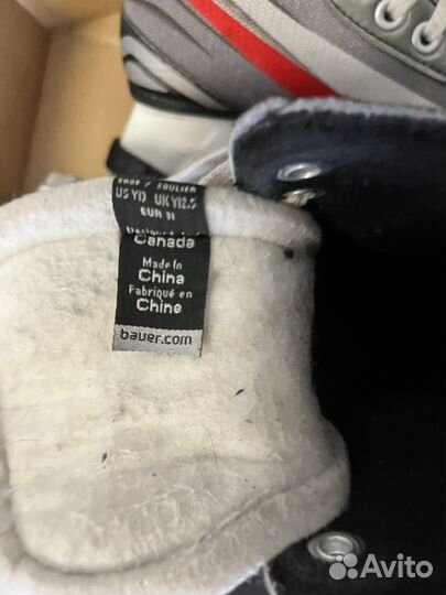 Хоккейные коньки бауэр