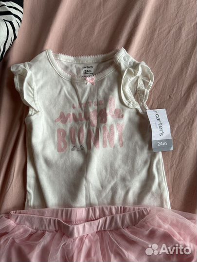 Carters костюм комплект леггинсы боди 86