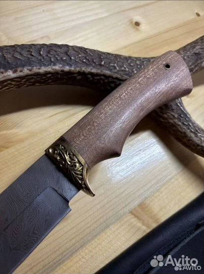 Нож дамасская сталь