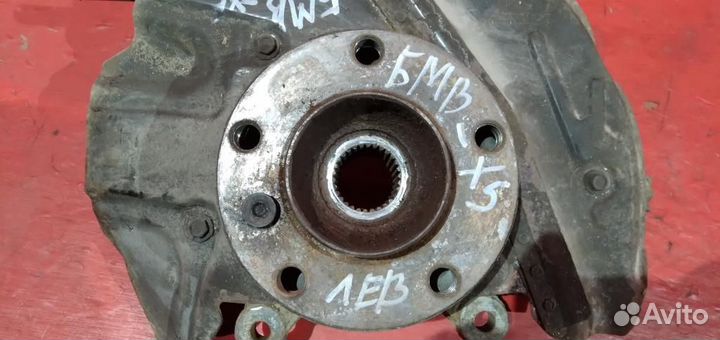 Бмв X5 E53 кулак передний левый ступица