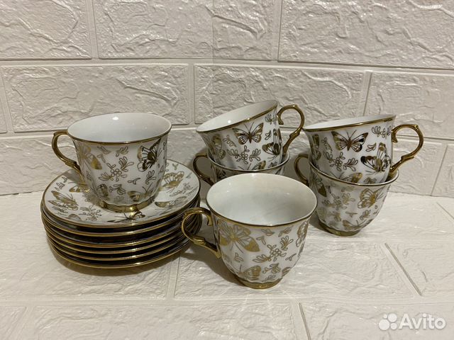 Набор сервиз чайный