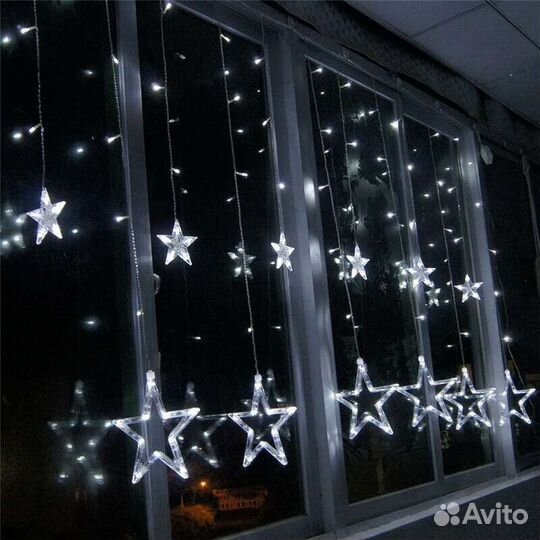 Гирлянда занавес 2 2