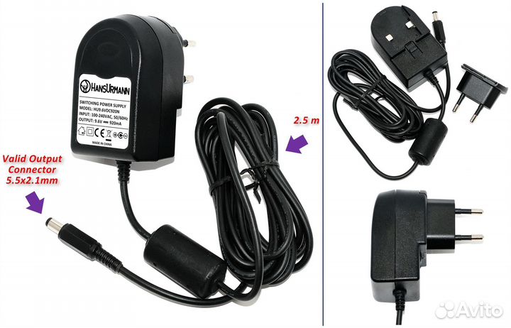 Адаптер для гитарных примочек Digitech EHX