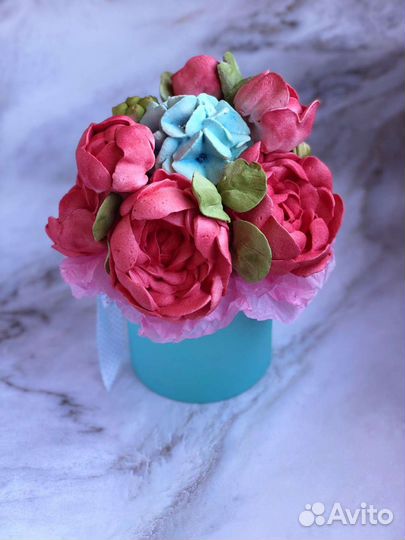 Съедобные букеты из зефира