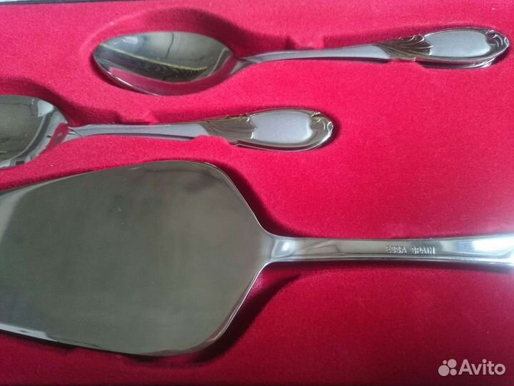 Набор для торта ложки и лопатка